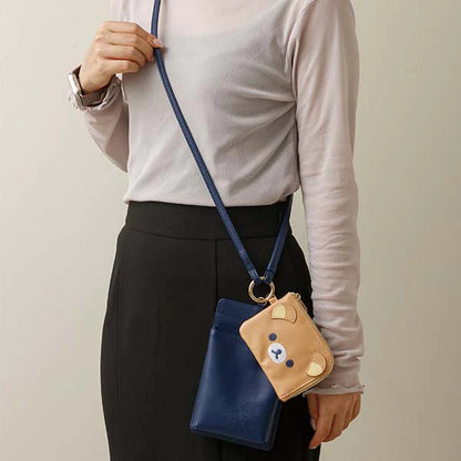 San-X | Rilakkuma Mobile Smartphone Shoulder Bag 180×110×10Mm /&/