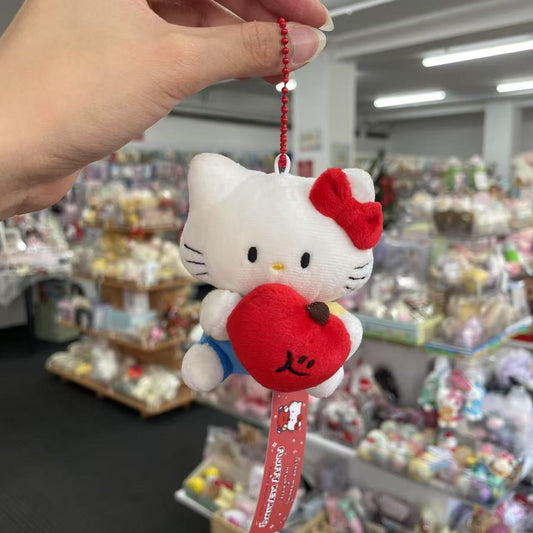 Second Morning X Sanrio | Plush Keychain Mascot Holder Hello Kitty