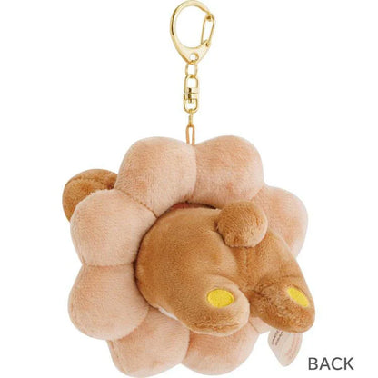 SAN-X | Rilakkuma Plush Keychain Bag Charm Hanging Plush 110×100×90mm (Mister Donut)