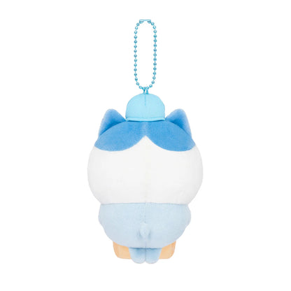 Chiikawa | Hachiware Delivery Person Mascot Holder Bag Charm Keychain 120x80x75mm