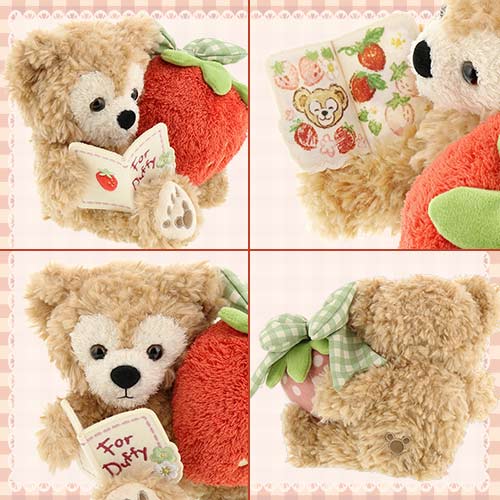 【在途 需等一周左右】Disney | Tokyodisneysea Heartfelt Strawberry Gift Duffy Plush Doll