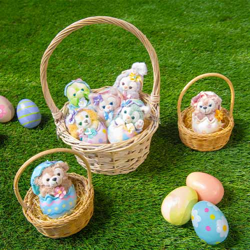Disney | Mascot Holder Plush Keychain 10Cm Approx. (Come Find Spring!) 东京迪士尼 坐姿公仔挂件/包挂/钥匙链（春日系列）