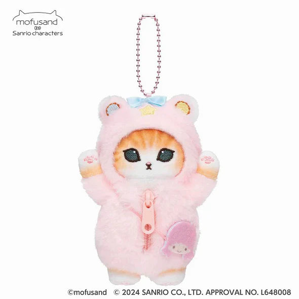 Mofusand X Sanrio | Mascot Holder Keychain Part1 Approx.13Cm 猫福 三丽鸥合作联名款