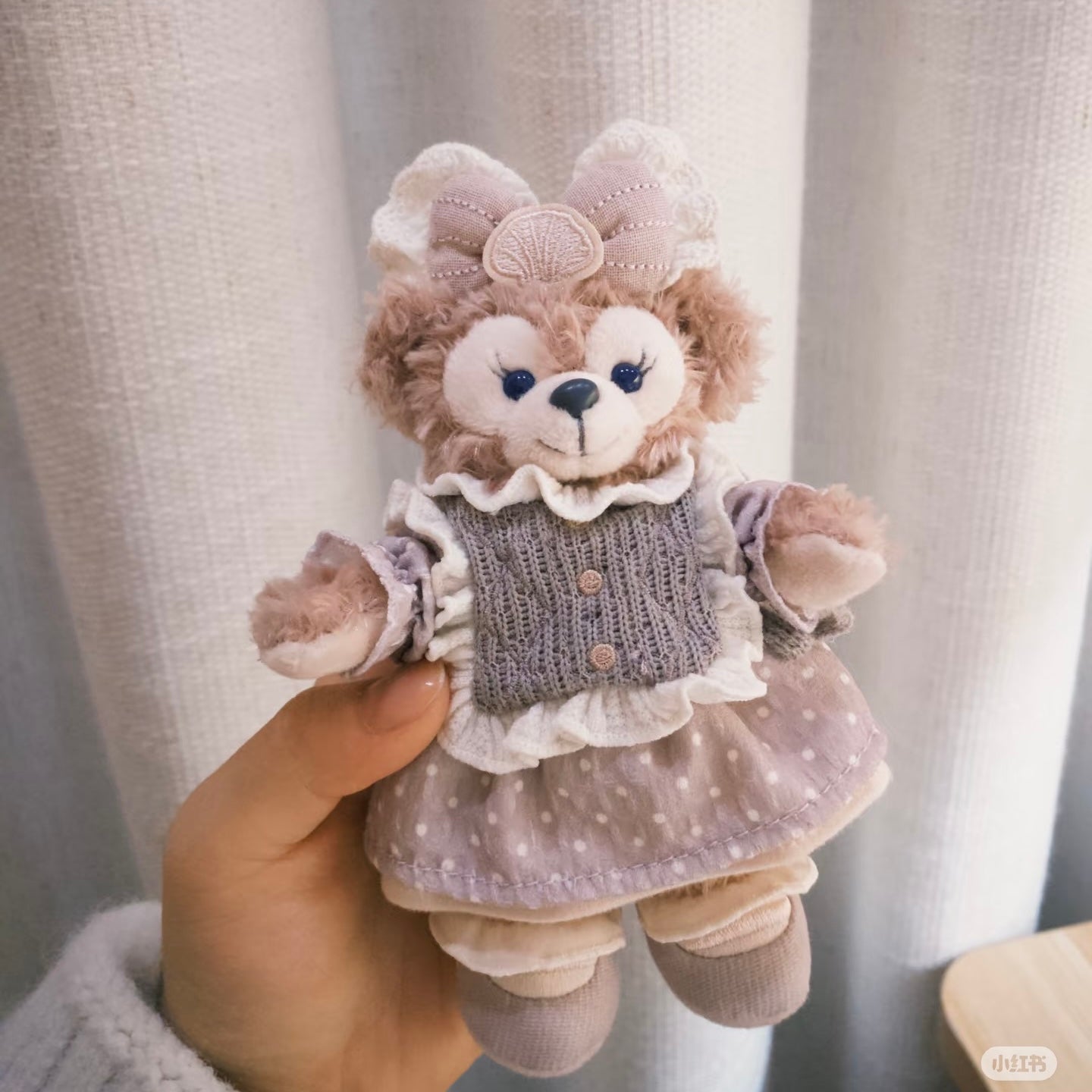 DISNEY | SHANG HAI DisneyLand ShellieMay Mascot Holder Bag Charm Keychain (Duffy and Friends Little Companions)