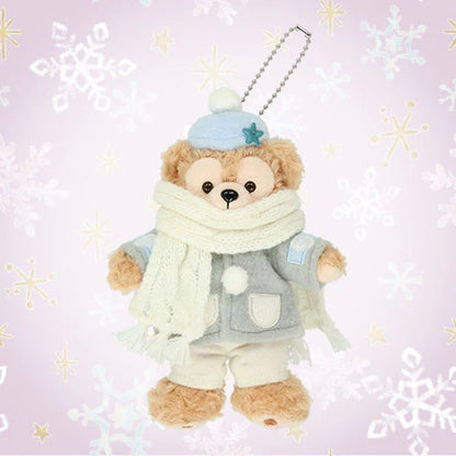 Disney | Tokyodisneysea Duffy And Friends Mascot Holder Plush Keychain With Badge (Dancing Snow