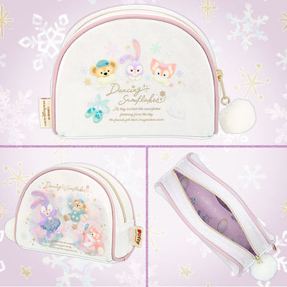 Disney | Tokyodisneysea Duffy And Friends Pouch (Dancing Snow Flakes)