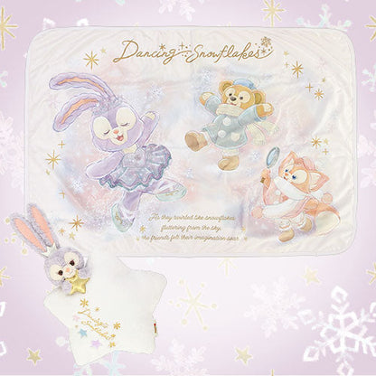 Disney | Tokyodisneysea Duffy And Friends Stellalou Cushion & Blanket (Dancing Snow Flakes)
