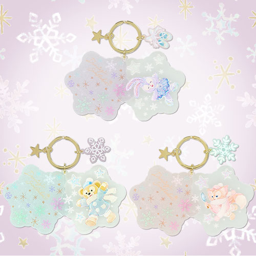 Disney | Tokyodisneysea Duffy And Friends Keychain Set (Dancing Snow Flakes)