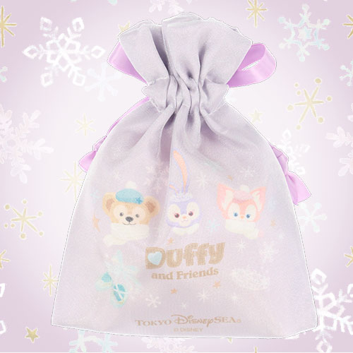 【Best Before 2025.5.9】Disney | Tokyodisneysea Duffy And Friends Pouch & Candy Set (Dancing Snow