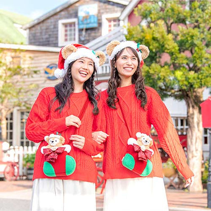 Disney | Tokyodisneysea Duffy And Friends Shoulder Bag Christmas (Dancing Snow Flakes)