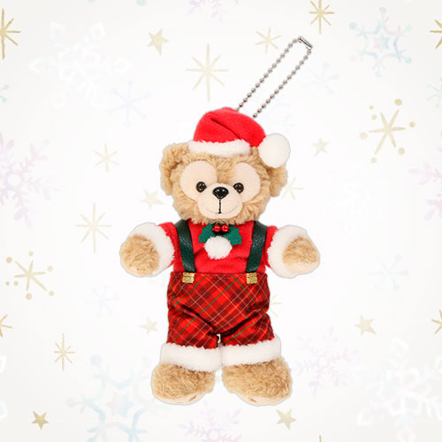 Disney | Tokyodisneysea Duffy And Friends Mascot Holder Plush Keychain With Badge Christmas