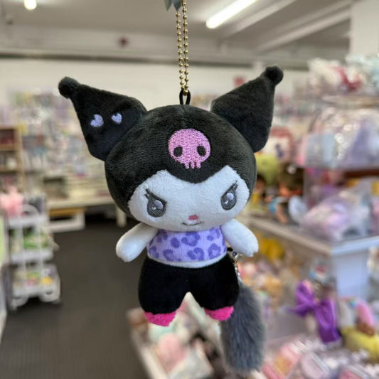 SANRIO | Kuromi Mascot Holder / Plush Keychain / Bag Charm (Pop up Store Limited)