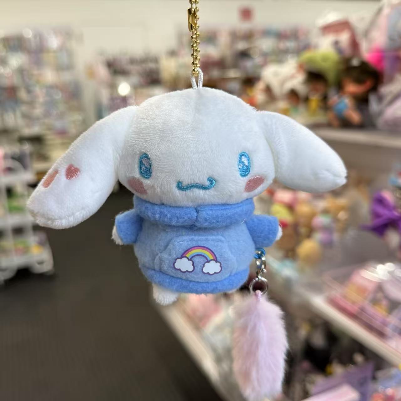 SANRIO | Cinnamoroll Mascot Holder / Plush Keychain / Bag Charm (Pop up Store Limited)