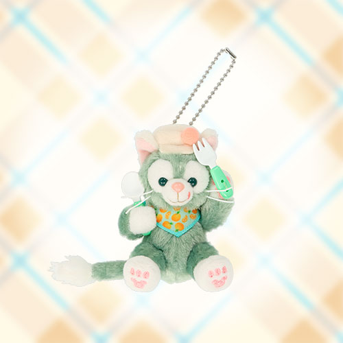 Disney | Tokyodisneysea Duffy And Friends Gelatoni Sitting Mascot Holder Plush Keychain (Wonderful