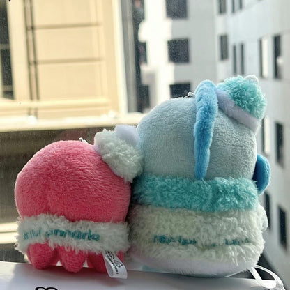 Sanrio X St. | Hangyodon Mascot Holder Plush Keychain