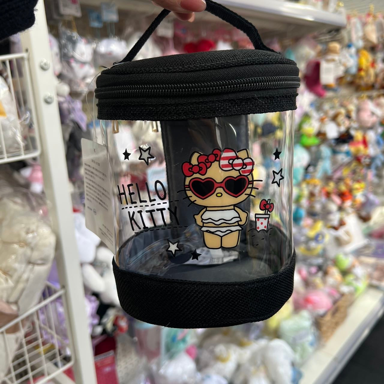 Sanrio X Avail | Hello Kitty Clear Vanity Pouch Multi (Bk)