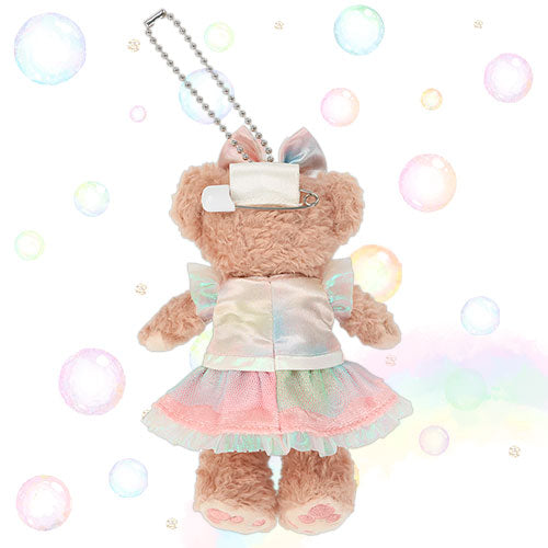 DISNEY | TokyoDisneySea Duffy and Friends ShellieMay Mascot Holder Plush Keychain with Badge (20th Anniversary