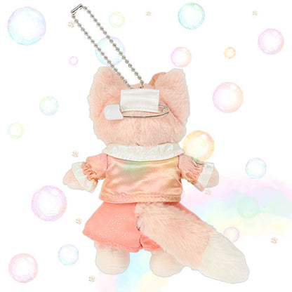 DISNEY | TokyoDisneySea Duffy and Friends LinaBell Mascot Holder Plush Keychain with Badge (20th Anniversary - Colorful