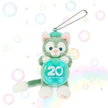 DISNEY | TokyoDisneySea Duffy and Friends GelaToni Sitting Badge Holder Mascot Holder Plush Keychain (20th Anniversary)