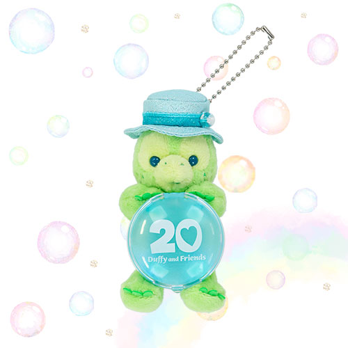 DISNEY | TokyoDisneySea Duffy and Friends OluMel Sitting Badge Holder Mascot Holder Plush Keychain (20th Anniversary)