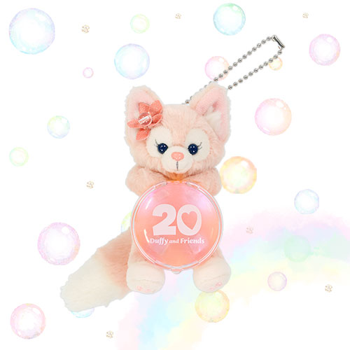 DISNEY | TokyoDisneySea Duffy and Friends LinaBell Sitting Badge Holder Mascot Holder Plush Keychain (20th Anniversary)