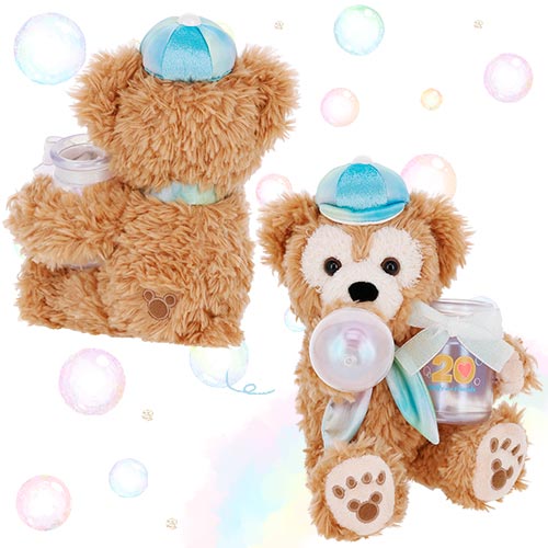 DISNEY | TokyoDisneySea Duffy and Friends Duffy Blowing Bubbles Plush Toy Plush Doll (20th Anniversary - Colorful