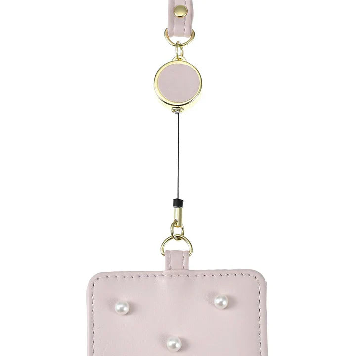 DISNEY | The Aristocats Marie Cat Pass Case with Reel H10.5×W7.2×D1cm (STRAWBERRY COLLECTION)
