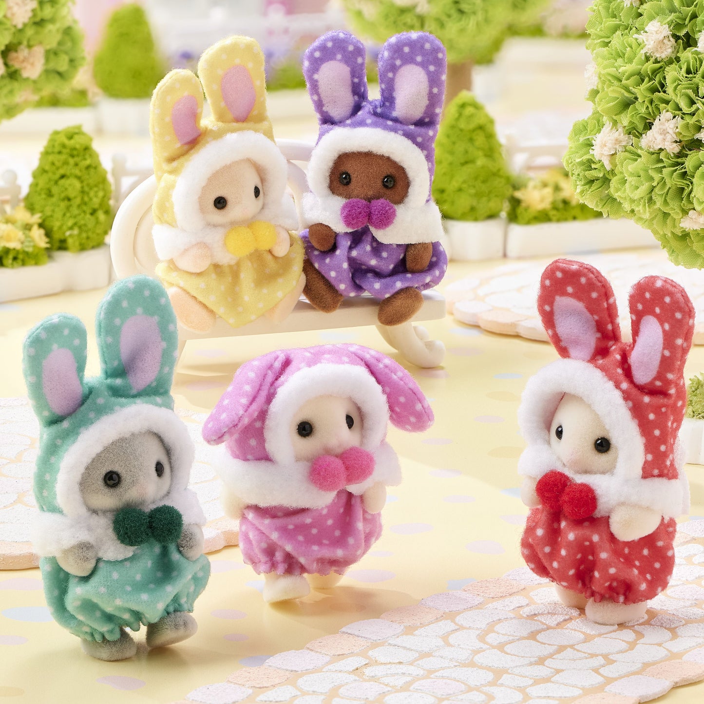 Sylvanian Families Secret Colorful Baby Bunny Costume Series Blind Bags - SF5924
