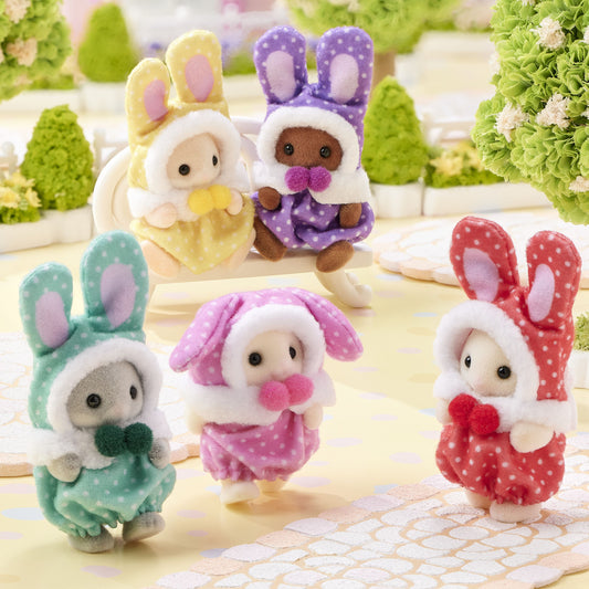 Sylvanian Families Secret Colorful Baby Bunny Costume Series Blind Bags - SF5924