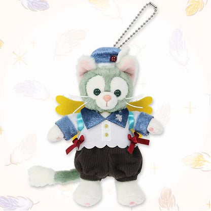 DISNEY | TokyoDisneySea Duffy and Friends GelaToni Mascot Holder Plush Keychain with Badge (Wishing Wings)