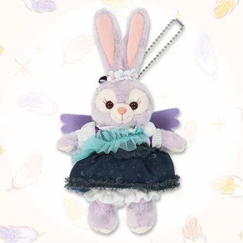 DISNEY | TokyoDisneySea Duffy and Friends StellaLou Mascot Holder Plush Keychain with Badge (Wishing Wings)