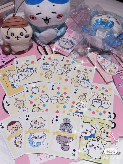 Chiikawa | Chiikawa Usagi Hachiware Playing Cards Games 54 Playing Cards + 2 Spare