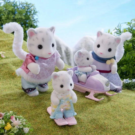 Sylvanian Families | Snow Leopard Family Doll Set - 5814