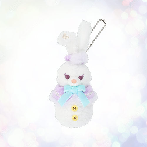DISNEY | Tokyo Disney Sea Stellalou Snowman Mascot Holder Plush Keychain (Duffy and Friends Winter 2025)