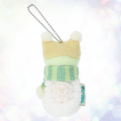 DISNEY | Tokyo Disney Sea OluMel Snowman Mascot Holder Plush Keychain (Duffy and Friends Winter 2025)