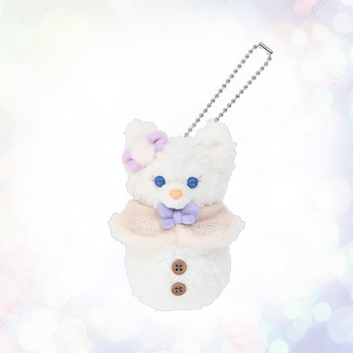 DISNEY | Tokyo Disney Sea LinaBell Snowman Mascot Holder Plush Keychain (Duffy and Friends Winter 2025)