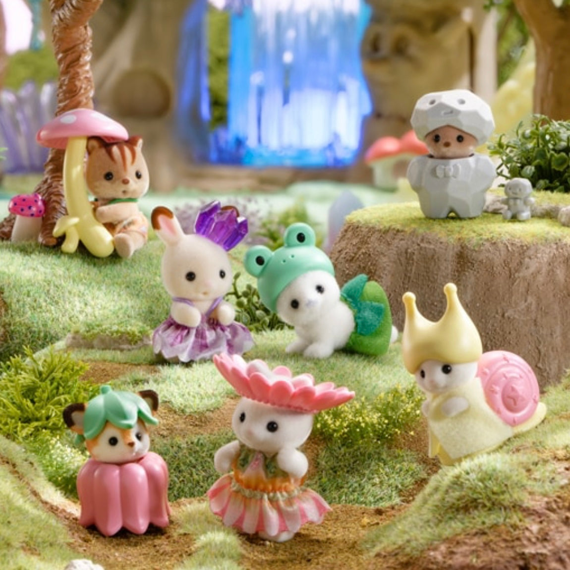Sylvanian Families | Baby Woodland Fairy Costume Series Mystery Bag Blind Bag Blind Box 102×23×155mm