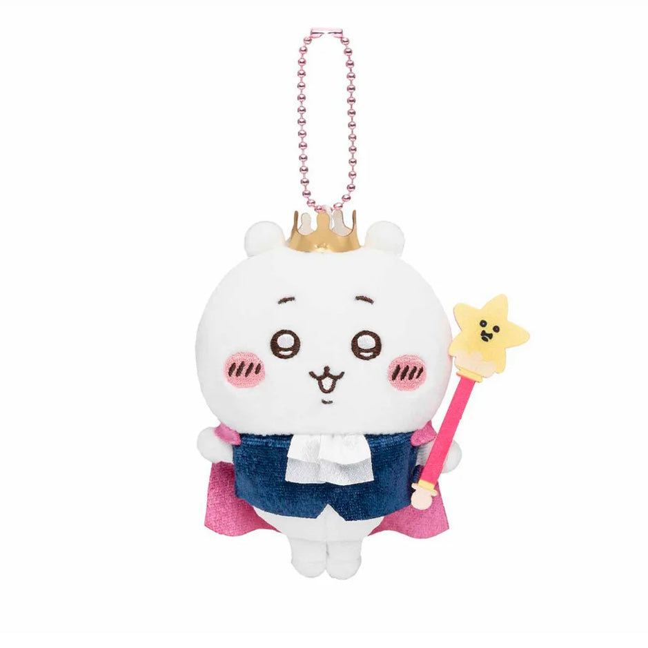 Chiikawa | Mascot Holder Keychain H120×W95×D40Mm (Birthday) 吉伊卡哇 毛绒玩偶挂件/包挂/钥匙链（生日系列） Chiikawa
