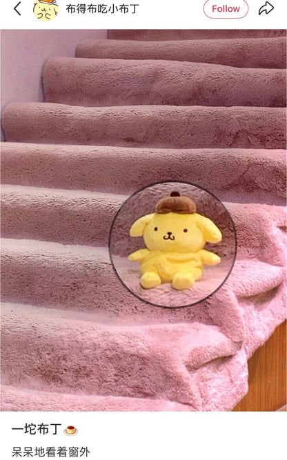 SANRIO | Pompompurin Pom Pom Purin Fuwakuta Style Plush Doll 14.5 x 12 x 9cm