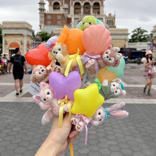 Diseny | Mascot Holder Plush Keychain (Ballons/Plush Stick)