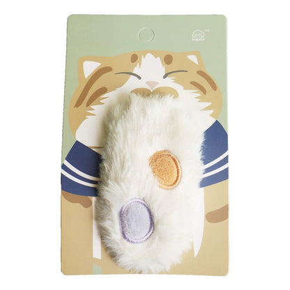 Mewji Fluffy Cat Hair Clip Wh