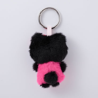 SANRIO | Hello Kitty Fluffy Stylish Mini Mascot 70mm Approx. (Black Rose)