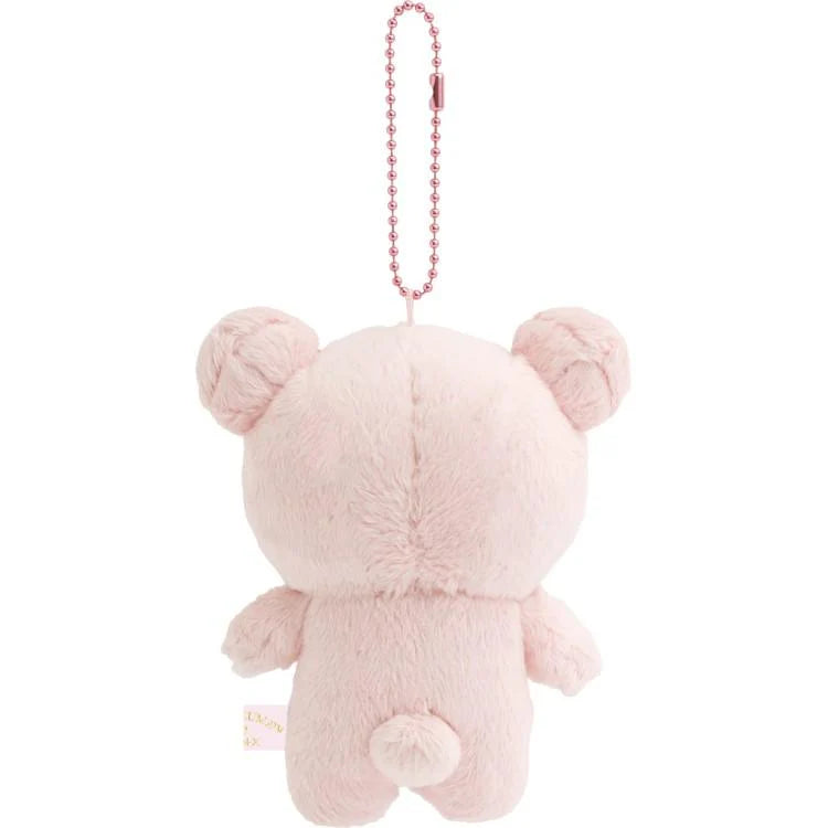 SAN-X | Rilakkuma Korilakkuma Plush Keychain Bag Charm 145×125×105mm (Sakura Cherry Blossom)