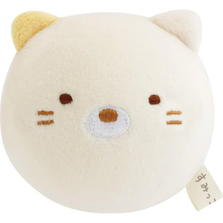 SAN X | Neko Cat Squish Round Plush Doll Face 65×65×65mm