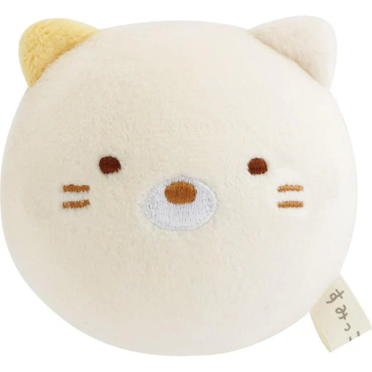 SAN X | Neko Cat Squish Round Plush Doll Face 65×65×65mm