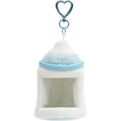 SAN-X | Sumikko Gurashi Plush Keychain Pouch Baby Bottle 110×75×70mm (Kindergarten)