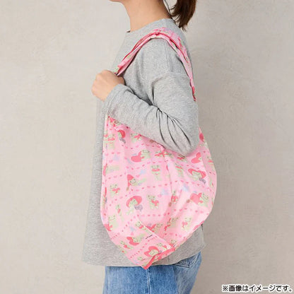 Pickles the Frog | Eco Shopping Tote Bag 720×290mm & Bag Charm 145×130×50mm (Smile Heart)