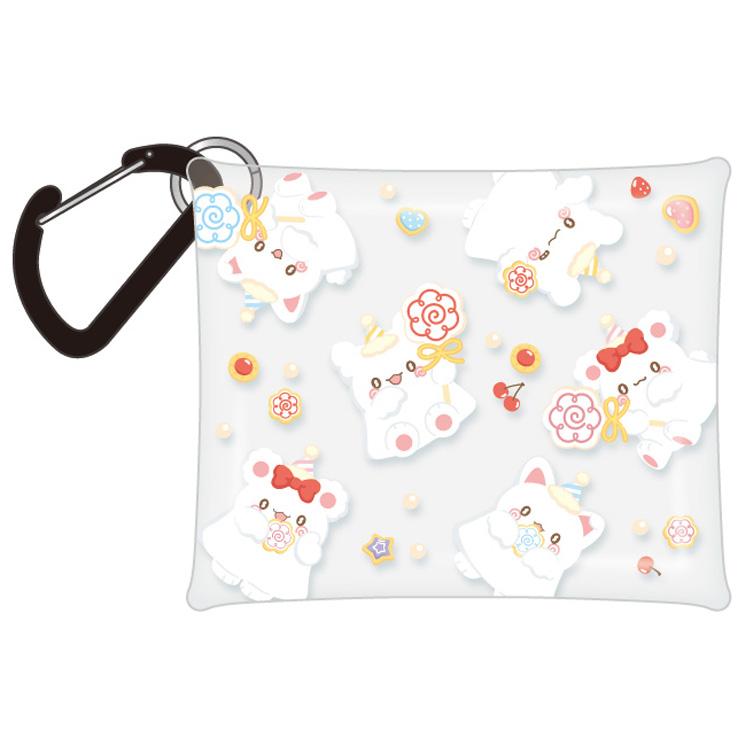 SANRIO | Hanamaruobake Clear Multi Case SS 90×75×20mm (Birthday)