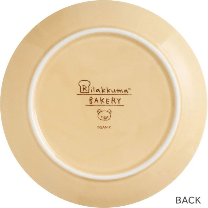 San-X | Rilakkuma Round Plate 20×Φ200mm (Anytime Bakery)