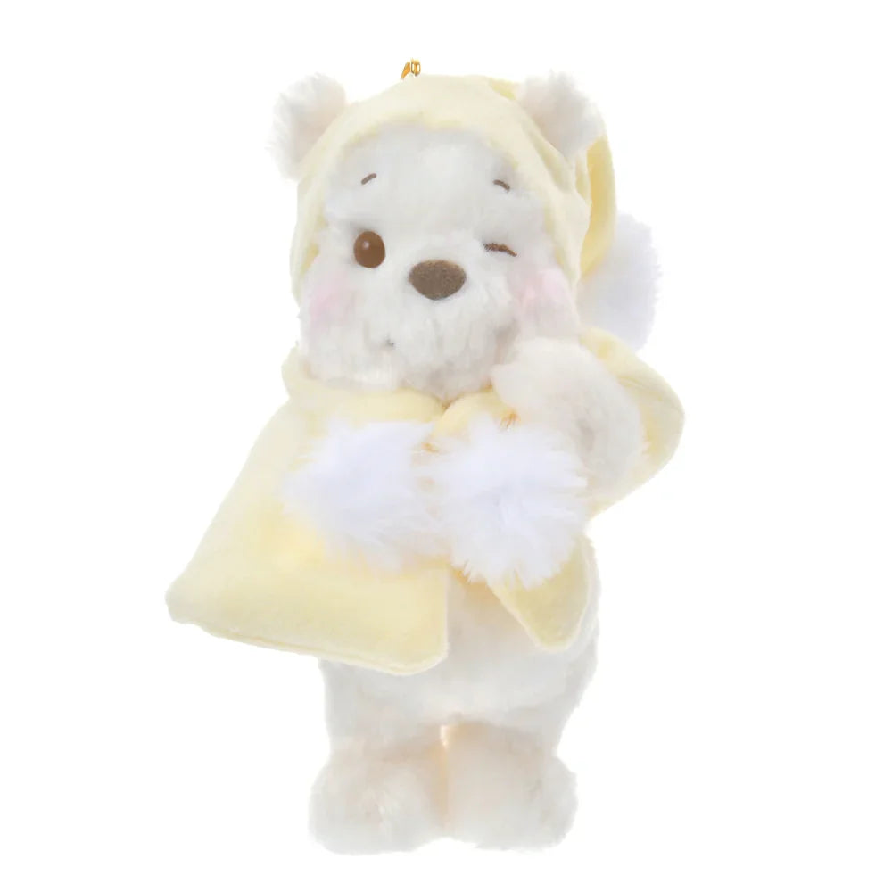 Disney | Winnie The Pooh And Friends Mascot Holder Plush Keychain 16×8×12.5Cm (Fruit Latte Color